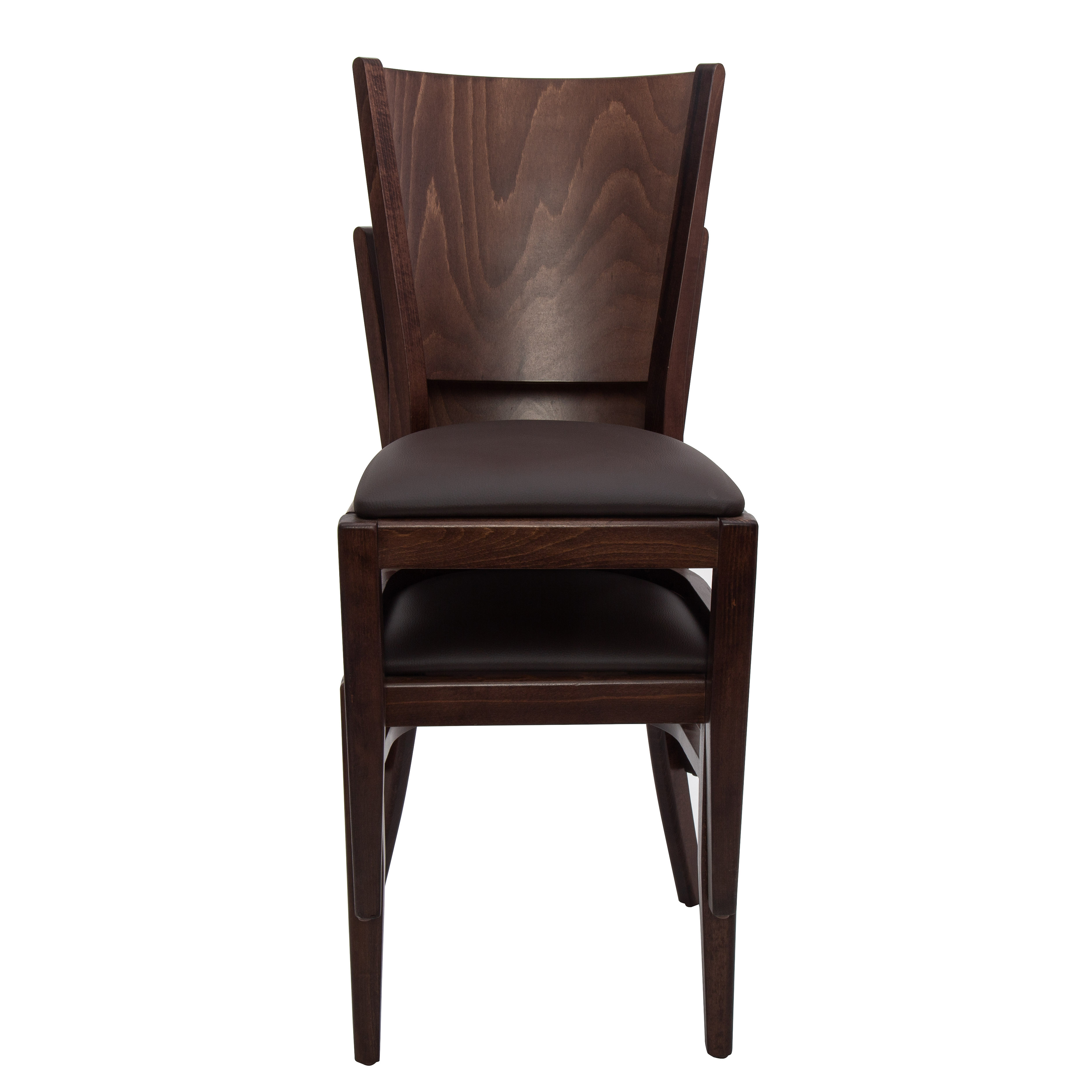 RESTAURANT LEATHER CHAIRS MODEL 2225 STACKABLE